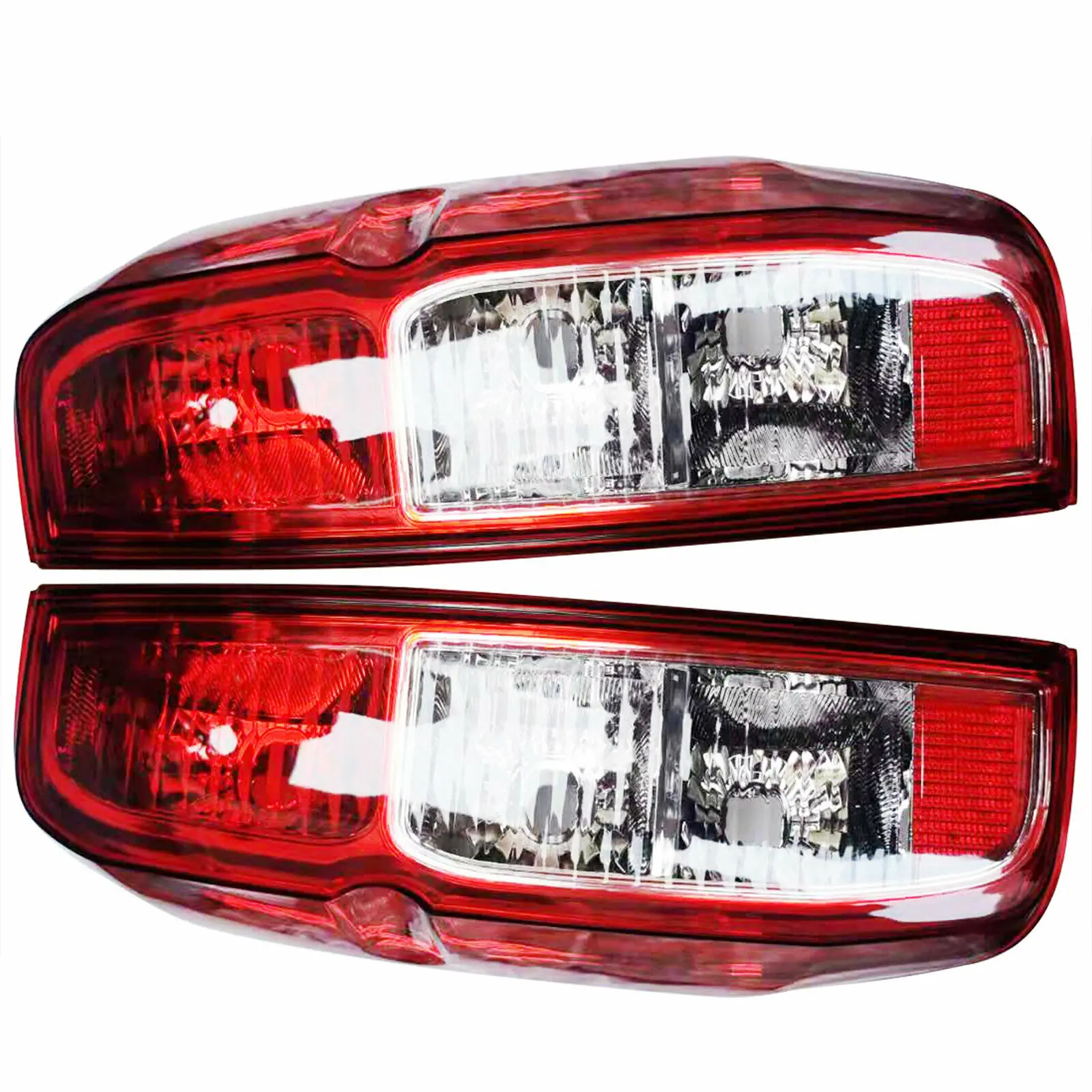 For 05-17 Nissan Frontier Red Clear Rear Brake Tail Lights Lamps Pair Left+Right