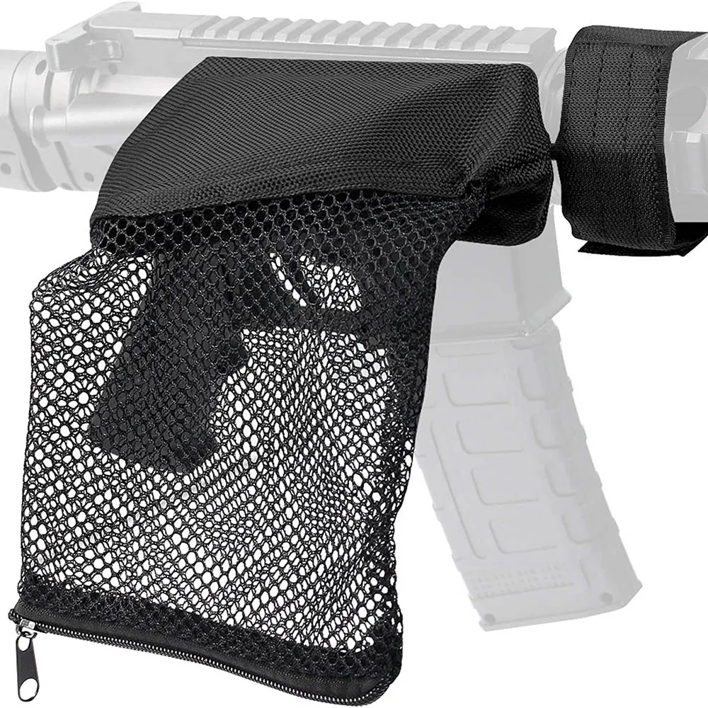 Tactical AR-15 Mesh Brass Catcher Rifle AK 47 Shell Brass Collector Shooting Bullet Recycle Hunting Gun Accessories view 4
