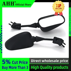 AHH Mirrors Rear View Mirror Inverted For Kawasaki ZX-10R ZX10R 2004 2005 2006 2007 ZX-6R ZX6R 2005 2006 2007 2008 Part