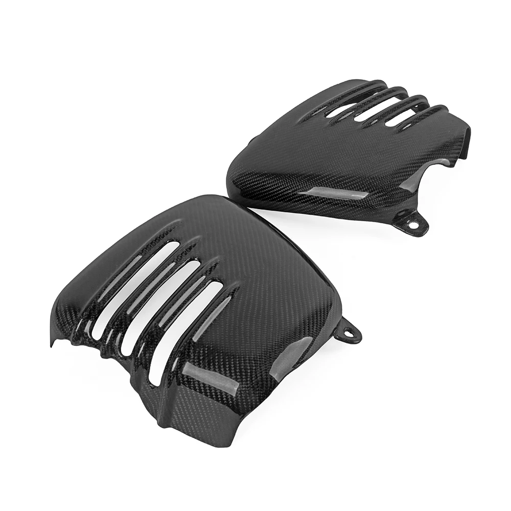 Carbon Side Fairing Battery Cover Protection Motorcycle Accessories For Triumph BONNEVILLE T100 SE ACE Thruxton 900 Scrambler - view 2