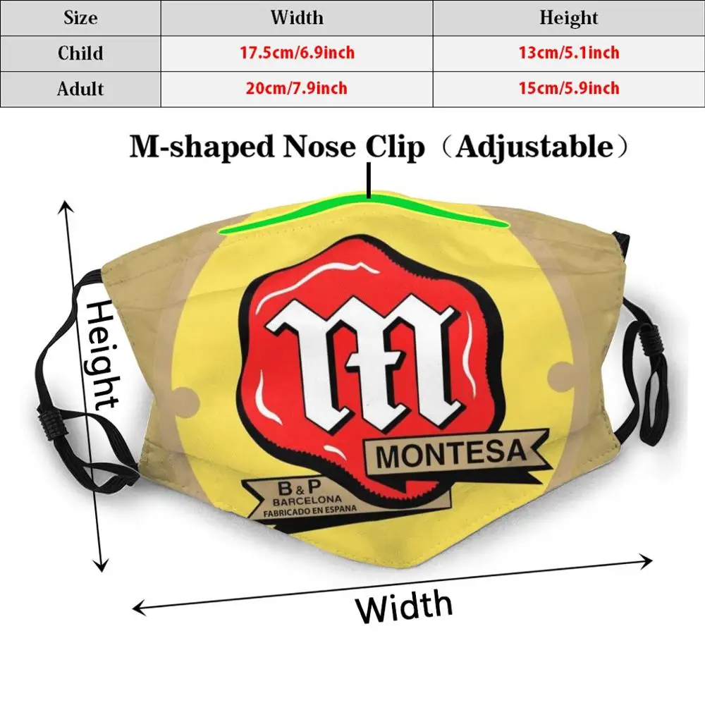 Masque Montesa espagne, moto de Motocross, course d'enduro