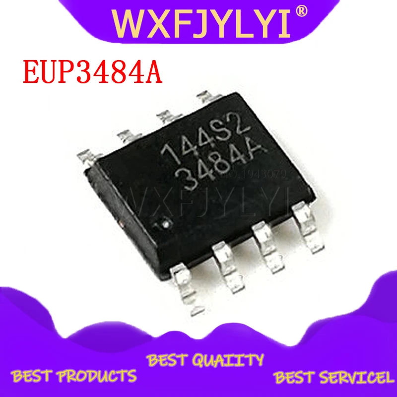 5pcs/lot EUP3484A P3484 EUP3484DIR1 SOP-8