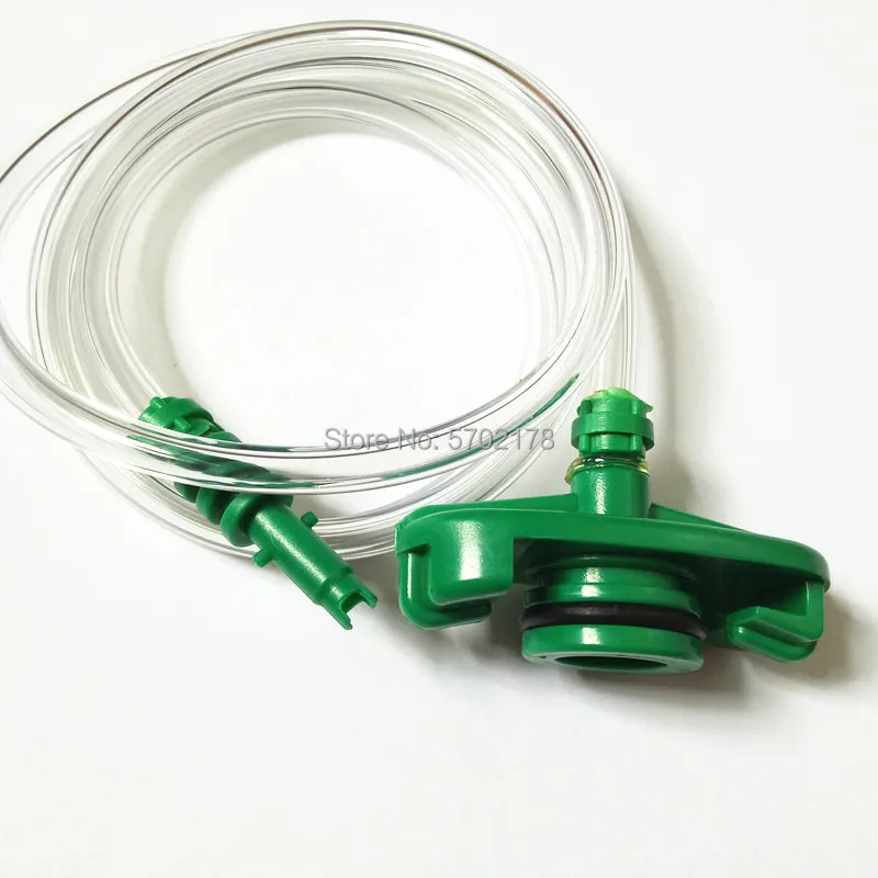 Seringa De Plástico Barril Seringa Adaptador, Conector De Seringa De Distribuição, Estilo EUA
