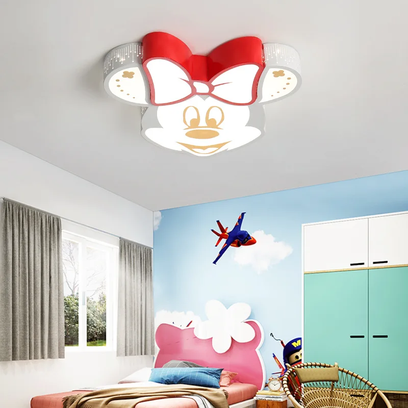 Children's Room LED Ceiling Lamp Modern Intelligent Remote Control Baby Room Bedroom Room Eye Protection Lamp Adjustable Light