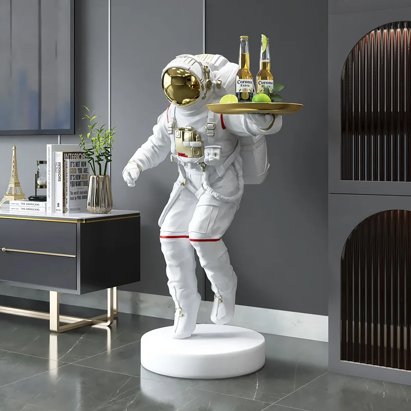 

Welcome decoration Nordic astronaut living room floor s TV cabinet next to large