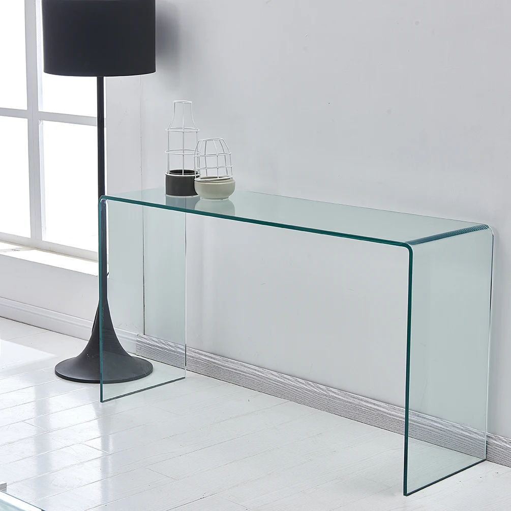 Three Styles Clear Glass Side & End Table  Tempered Glass End Table Small Coffee Table  Side Table End Table Coofee Table