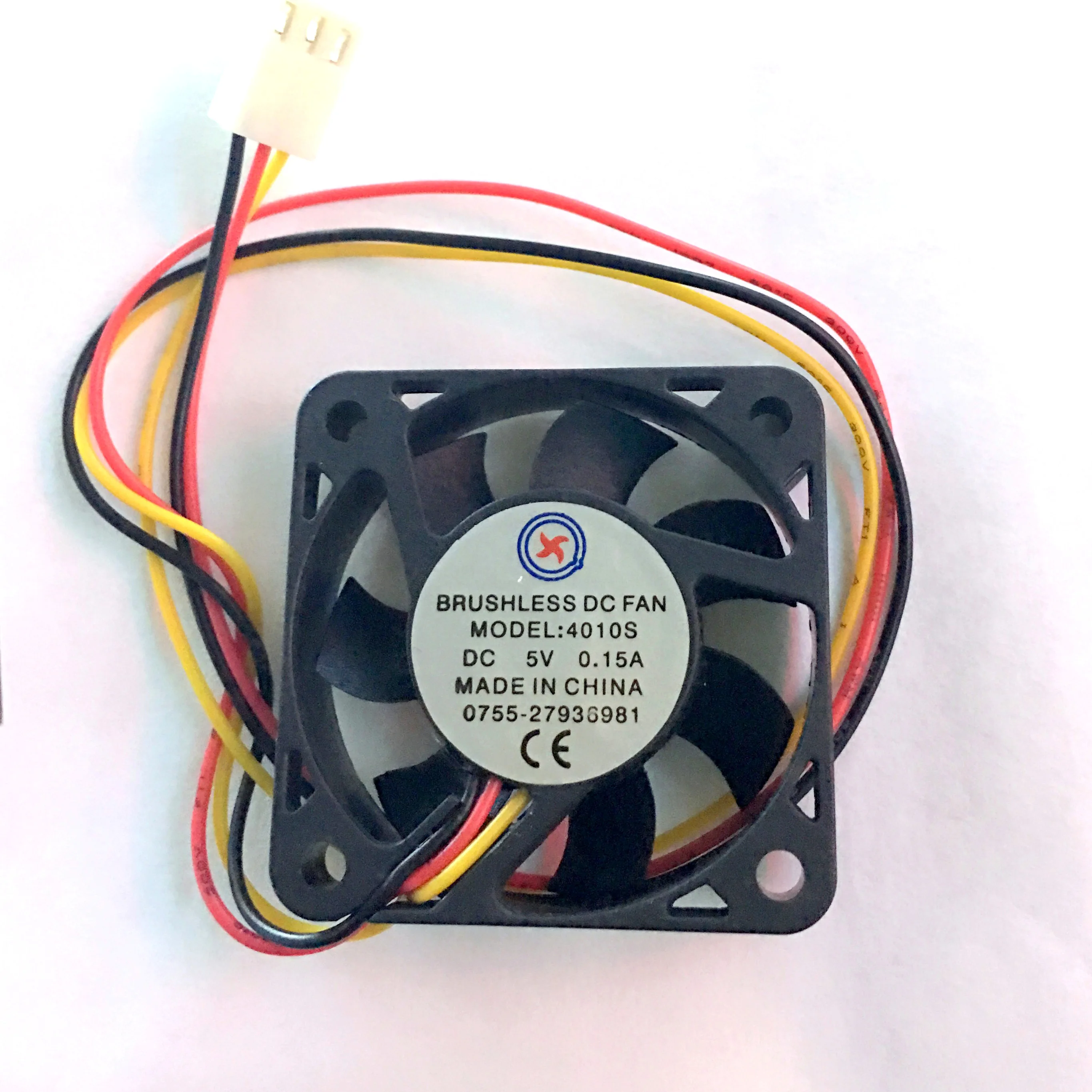 10pcs DC Brushless Cooling Fan 5V Fans 4010S 40 x 40 x 10mm 3pin for Server