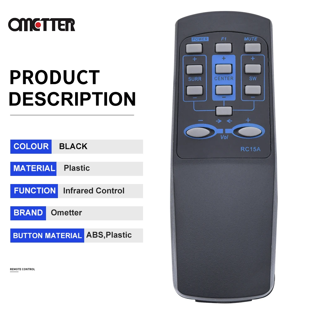 Cocok untuk Edifier RC15A Sistem Pengeras Suara Remote Control R501T04/S5.1M RC15A/RC16 R501T RC16 RC15T