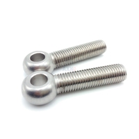 5/2/1PCS GB798 304 Stainless Steel Ring Link Bolt Fisheye Eye Slip Hole Screw M5 M6 M8 M10 M12 M16