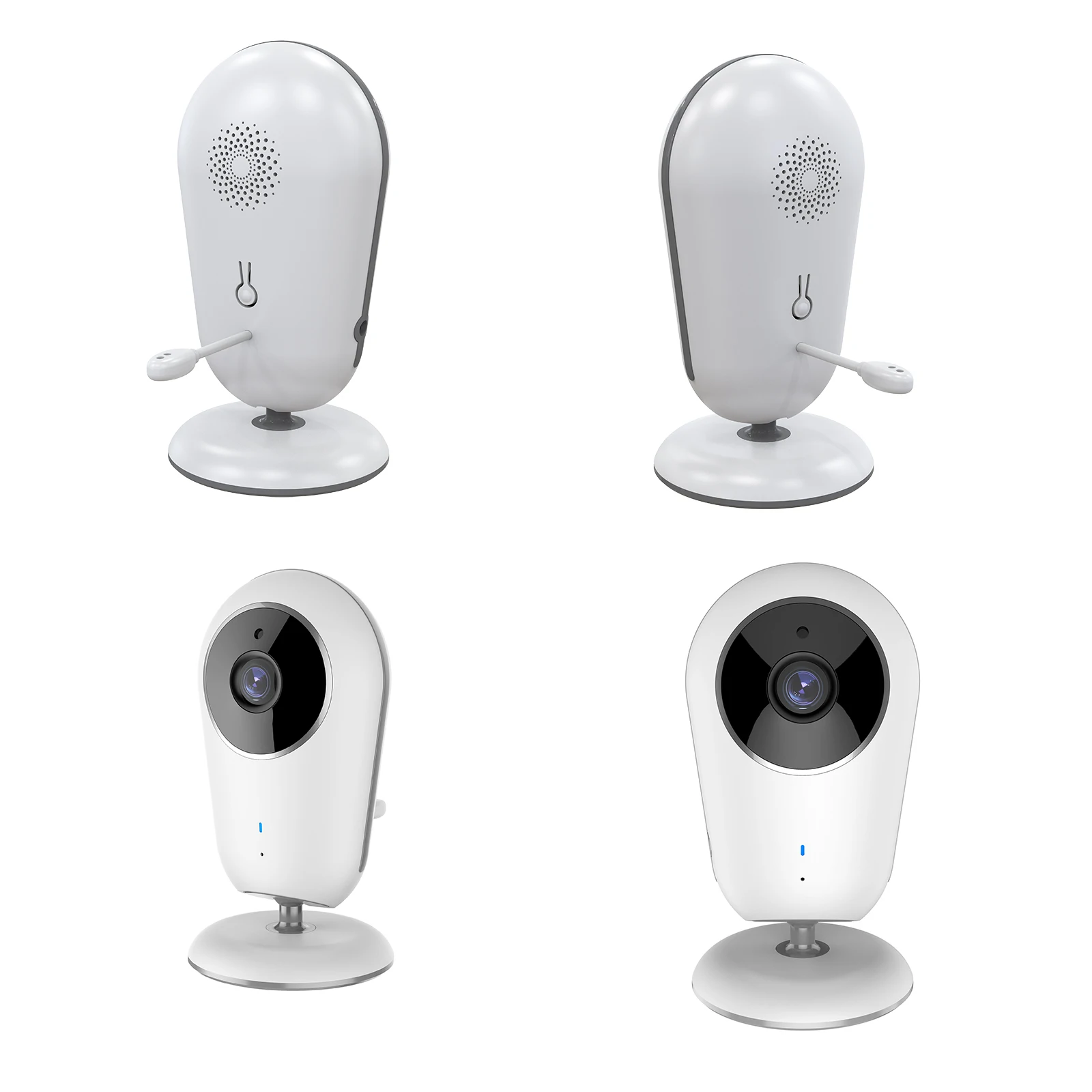 VB609 Smart Babyfoon 3.2-Inch Kleuren Lcd-scherm Video Twee-weg Intercom Babyfoon Camera Babykamer surveillance Camera