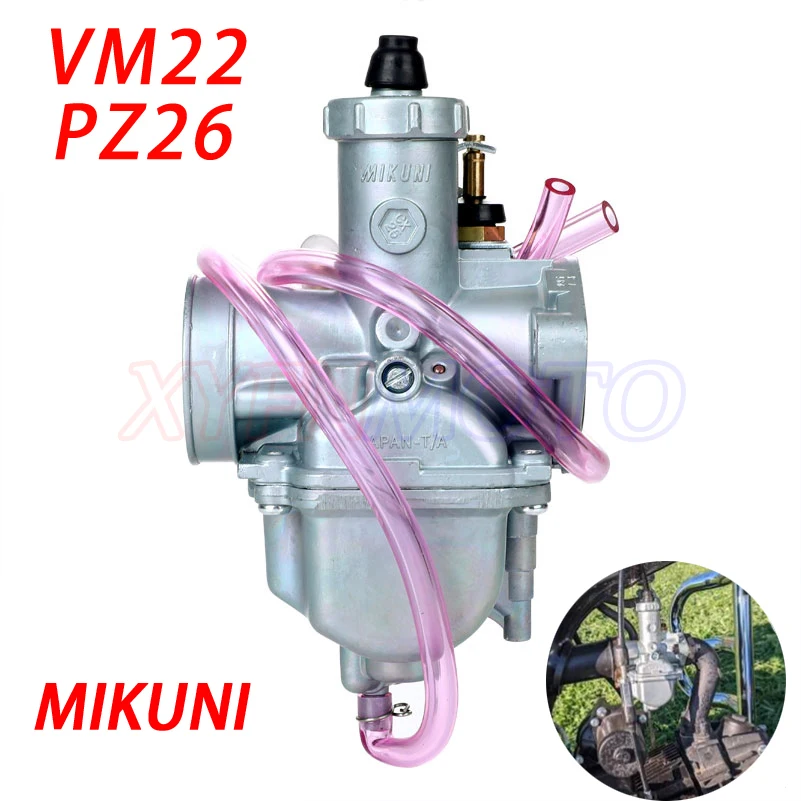 Mikuni Carburetor VM22 26mm 110cc 125cc Pit Dirt Bike ATV Quad PZ26 Performance Carburetor Part