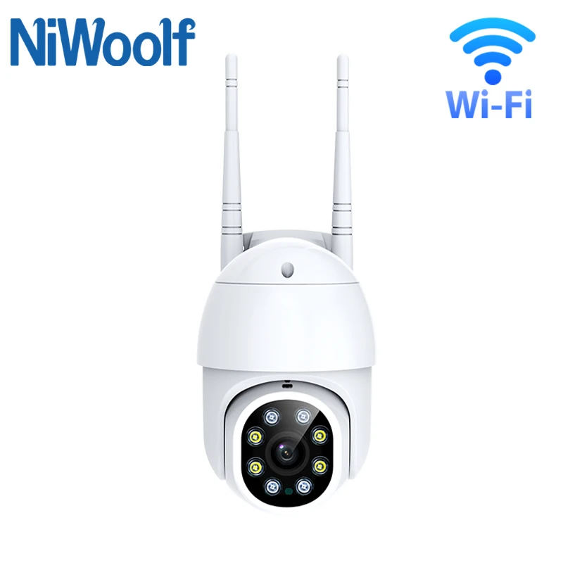 1080P HD WiFi Camera Outdoor Waterproof Auto-follow WIFI & WLAN Network IP Camera Compatible With Android&IOS Phone APP