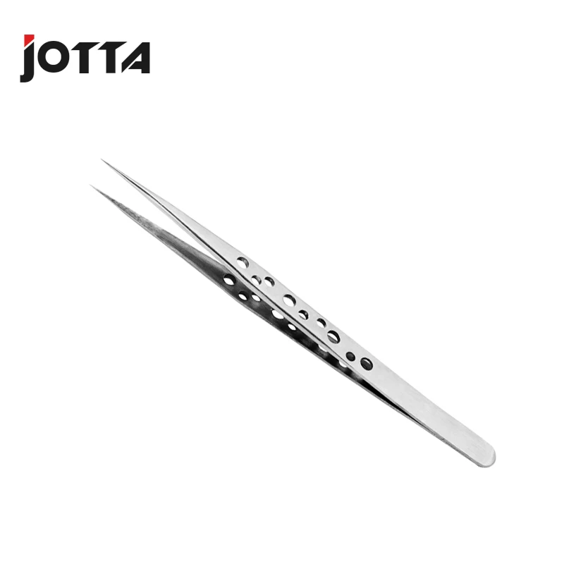 Electronics Industrial Tweezers Anti-static Curved Straight Tip Precision Stainless Forceps Phone Repair Hand Tools Sets