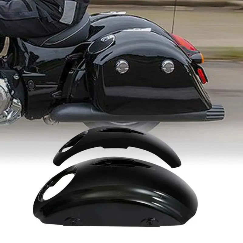 Motorcycle Saddlebag Cover For Indian Springfield Dark Horse 2018 2019 Roadmaster Elite 2020 Chieftain Limited 2017 Classic