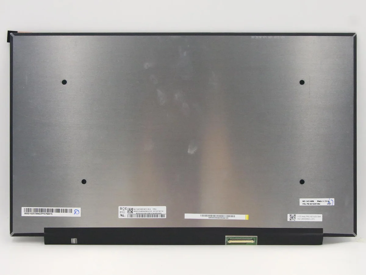 Imagem -02 - Tela Lcd para Laptop para Lenovo Legion Painel de Exibição Nv156fhm-ny5 B156han10.1 Legião 715imh05 C7-15 10bit 500 Lêndeas 40 Pinos 144hz 15 Polegada