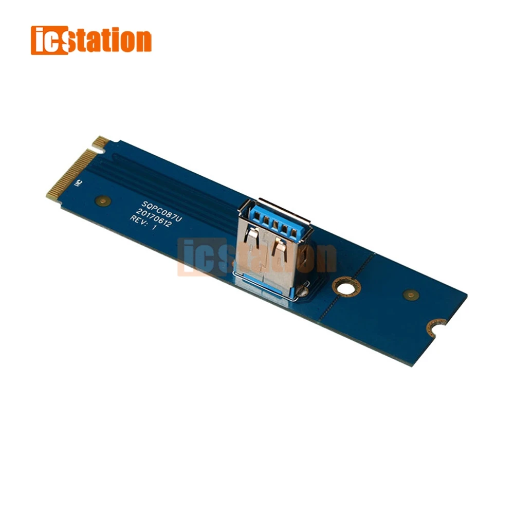 Carte de transfert M.2 NGFF vers PCI-E X16, Extension VGA