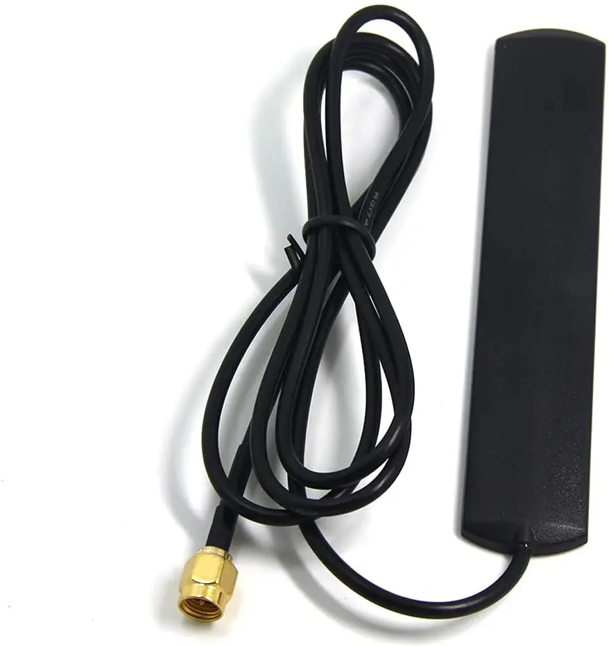 Antena GPRS, 5dbi de alta ganancia 4G, antena de parche LTE omnidireccional con conector macho SMA