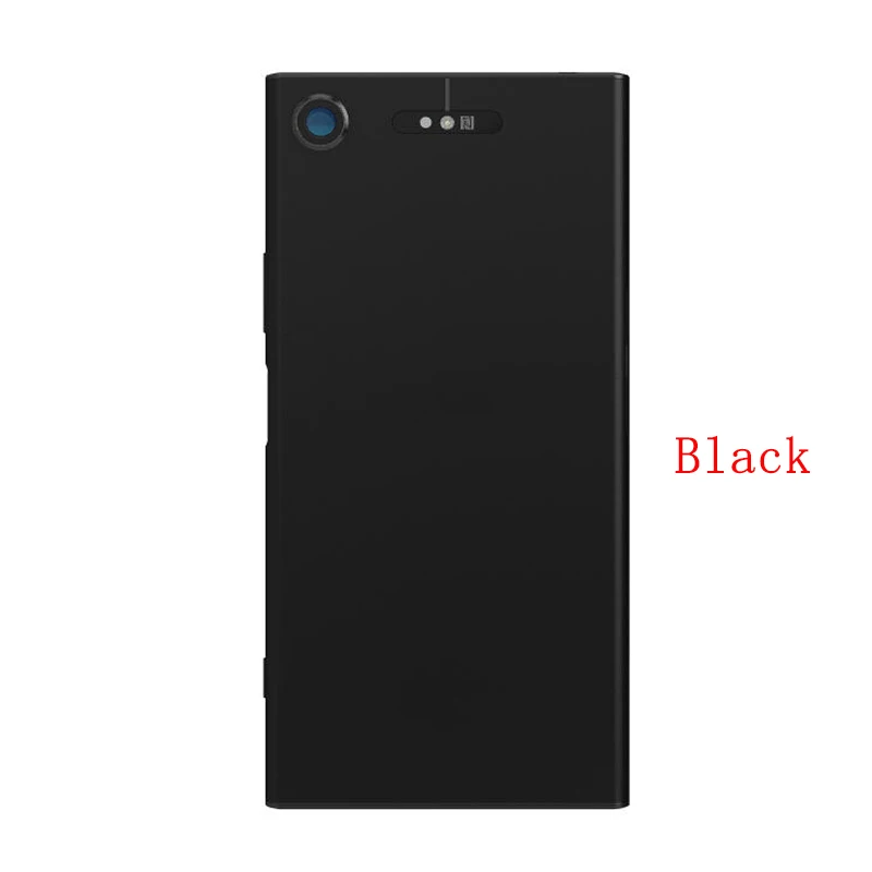 Original Rear Door Housing Case Battery Cover Panel wtih Heat sticker For Sony XZ1 Glass Cover Camera Lens with Logo