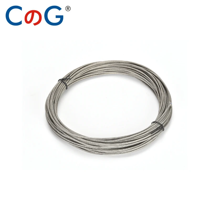 10M 20M 50m 100m K J PT100 Type 0-800 Degree 600℃ Shielded Thermocouple Wire 2*0.45MM Temp Measurement Line Compensation Wire