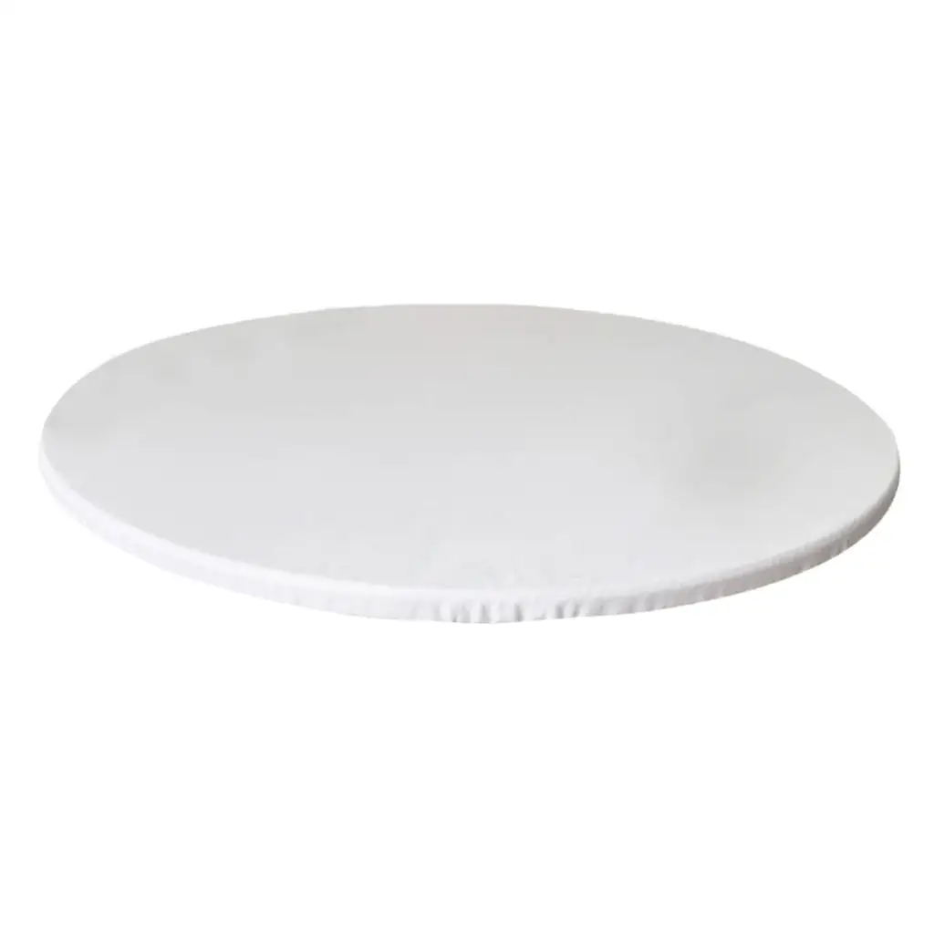 Wipe Clean Waterproof Polyester Table Cloth Cover 90cm Diameter Round Tablecover