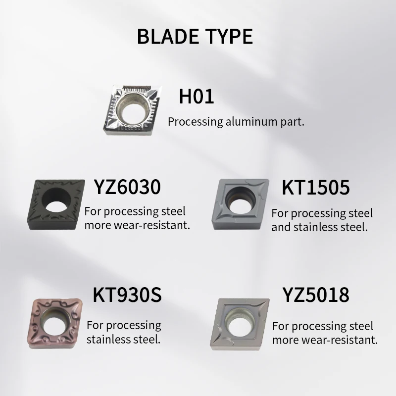 -SCLCR S07K/S08K/S12M/D06K/D25S-SCLCR utensile da taglio per tornio CNC acciaio per molle antiurto più inserti in metallo duro CCMT06/09