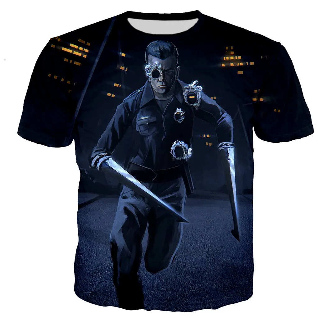 Classic Movie Terminator T Shirt Men/women 3D Printed T-shirts Summer Fashoin Casual Harajuku Style Tshirt Streetwear Tops