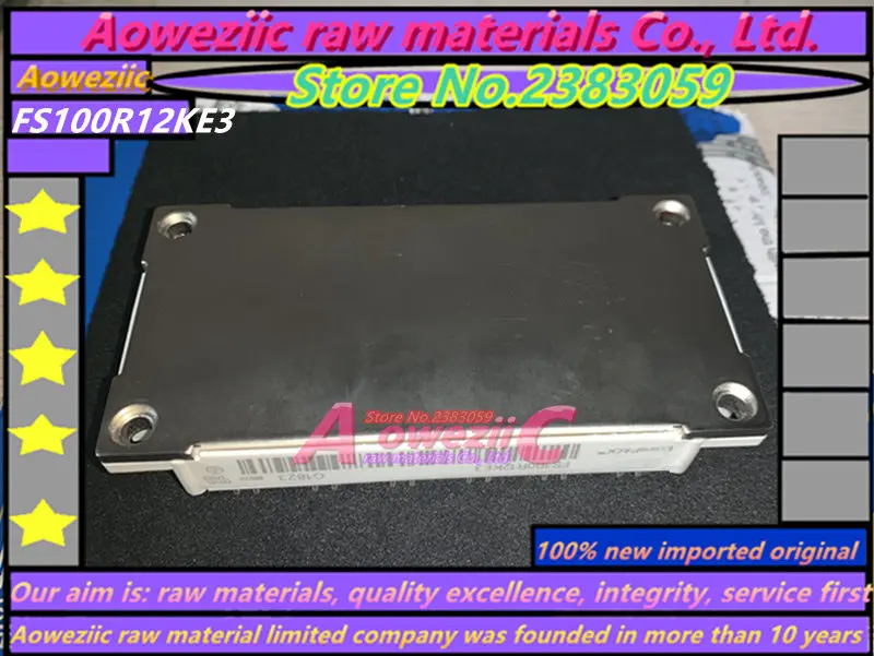 Imagem -03 - Aoweziic 2023 Mais 100 Original Novo Importado Fs100r12ke3 Fs100r12kt3 Fs100r12kt4 Fs150r12kt4 Fs150r12ke3 Fs150r12kt3 Módulo de Potência