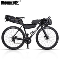Rhinowalk Bicycle Bag Set Waterproof Bike Cycling Bag Sets Bicycle Saddle Handlebar Frame Tube Bag Road Bike Travel Accessories