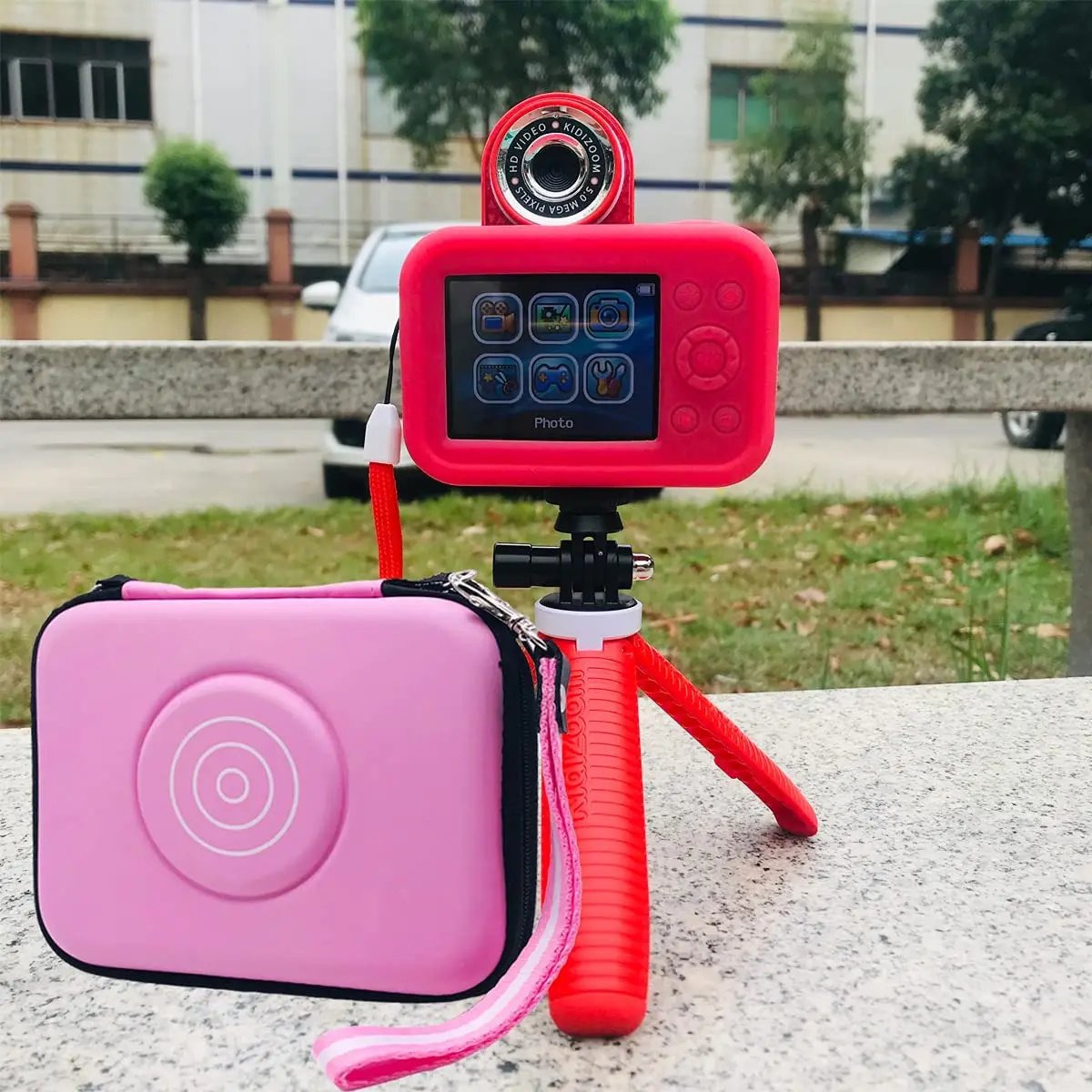 Silicone Cover and  Case  for VTech KidiZoom Creator Cam Video Camera (Only Cover and Case )