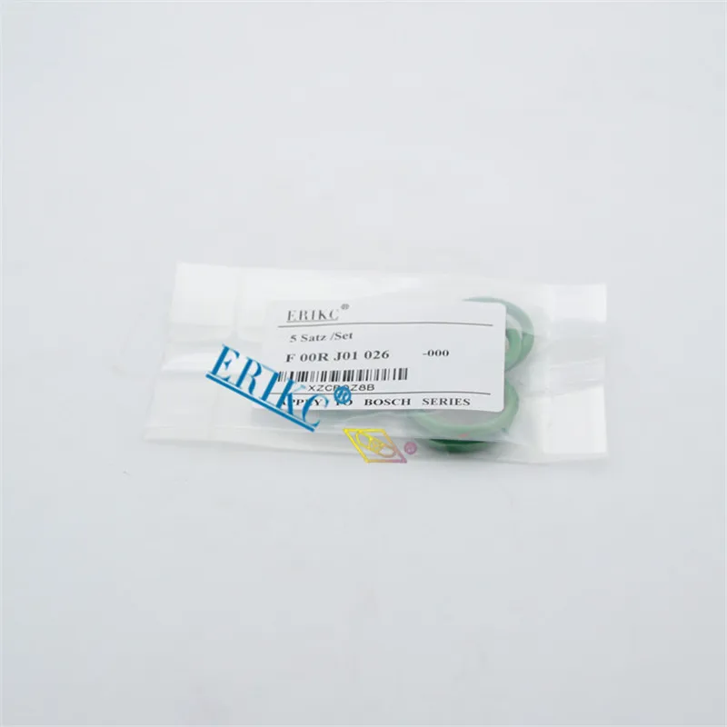 30PCS ERIKC F00R J01 026 Standard o ring cord F00RJ01026 and fuel silicone sealing ring F 00R J01 026 for 0445120 seies