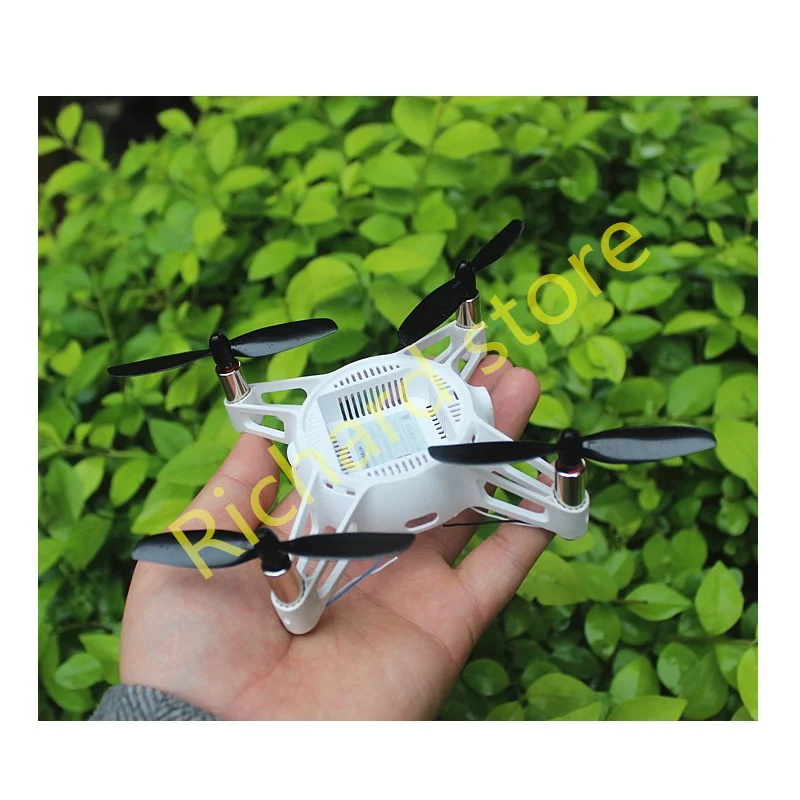 Coreless 4-axis Drone Rack Blades Four-axis Aircraft with 4pcs 8523 Coreless Motors and 4 Propellers For DIY