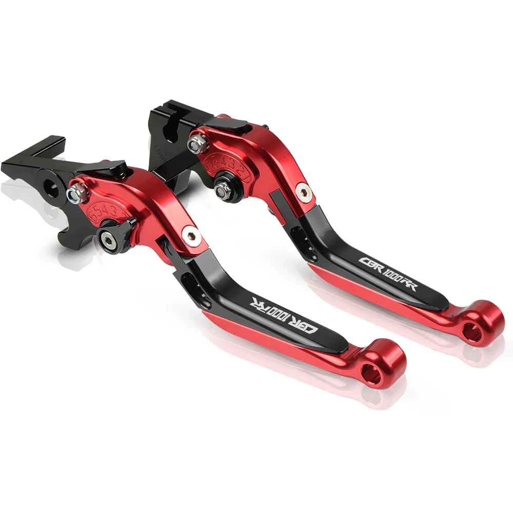 For Honda CBR1000RR CBR 1000 RR 2004 2005 2006 2007 Motorcycle Brake Levers Aliuminum Adjustable Brake Clutch Lever Handlebar