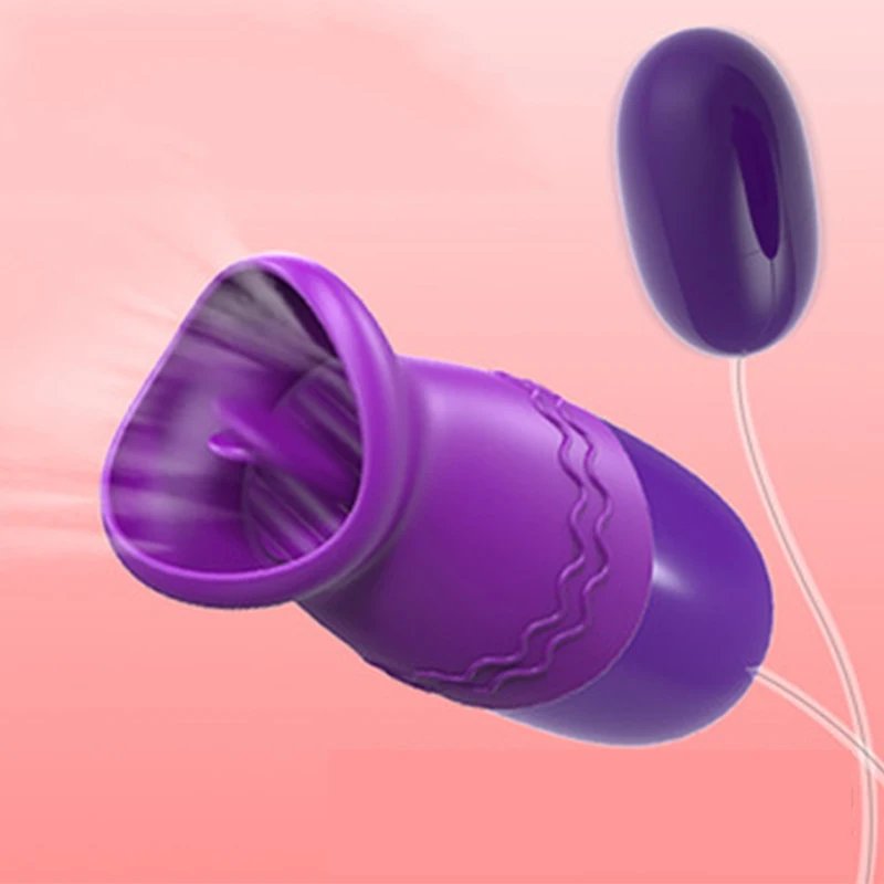 Female Vibrator Mini G Spot Nipple Tongue Clitoral Stimulator Bullet Sex Toys For Women Massage Stick Vibration Adult Supplies