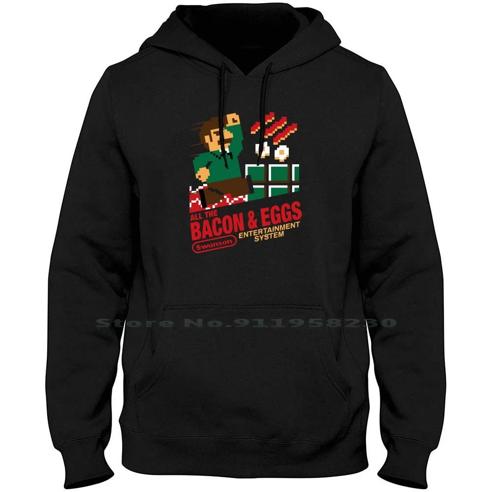 All The Bacon And Eggs Men Women Hoodie Sweater 6XL Big Size Cotton Cartoon Gamers Movie Gamer Game Egg Ny Me Ba Funny Movie