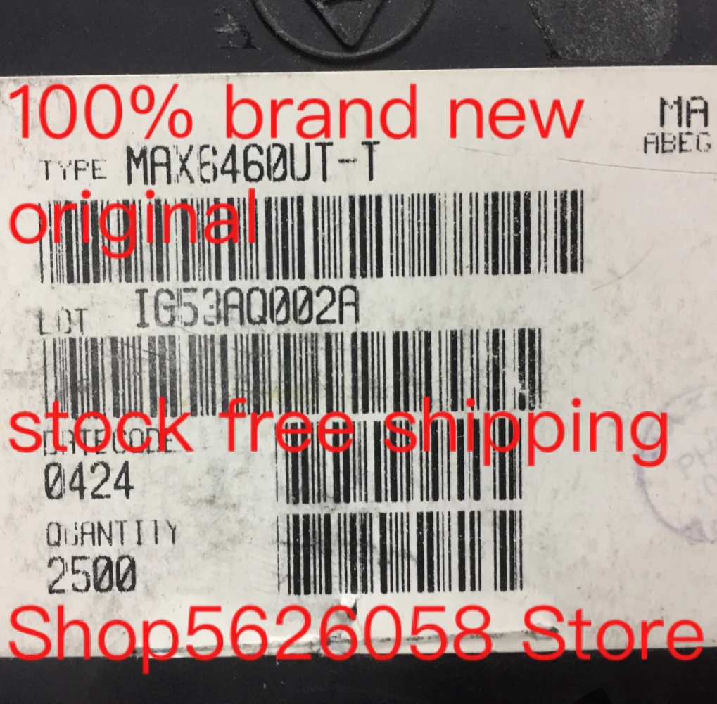 

10PCS/LOT MAX6460UT-T MAX6460UT SOT23-6 100% new original stock