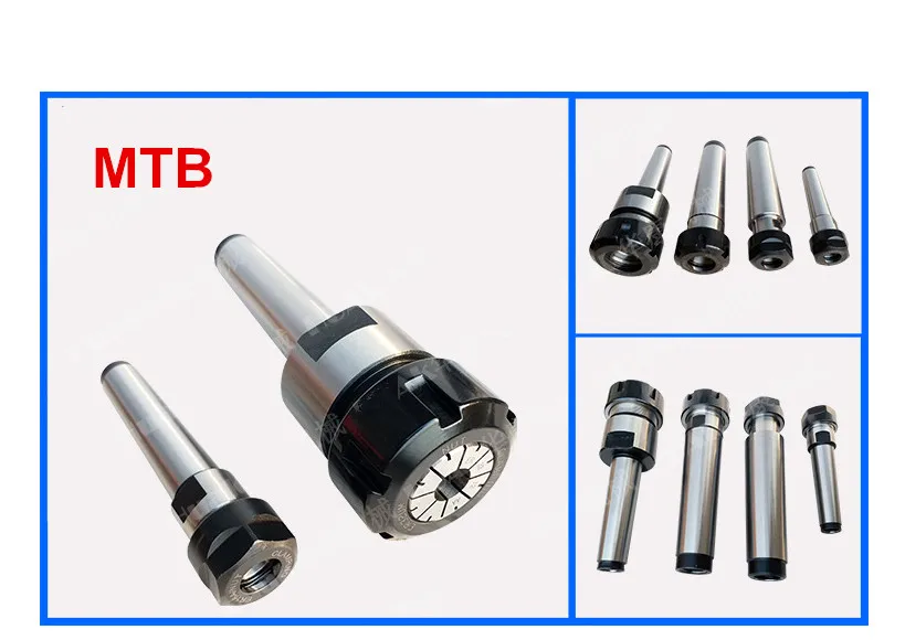 1 Máy Tính MTB/MTA/MT1/MT2/MT3/MT4 Morse Côn ER11/ER16/ER20/ER25/ER32/ER40 Collet Chuck Giá Đỡ CNC Dụng Cụ Kẹp