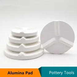 3 sztuk/zestaw Alumina ogniotrwałe maty wielokrotnego użytku odporna na wysokie temperatury zapobiec przyczepności uszczelki pieca Pad glina ceramiczna...