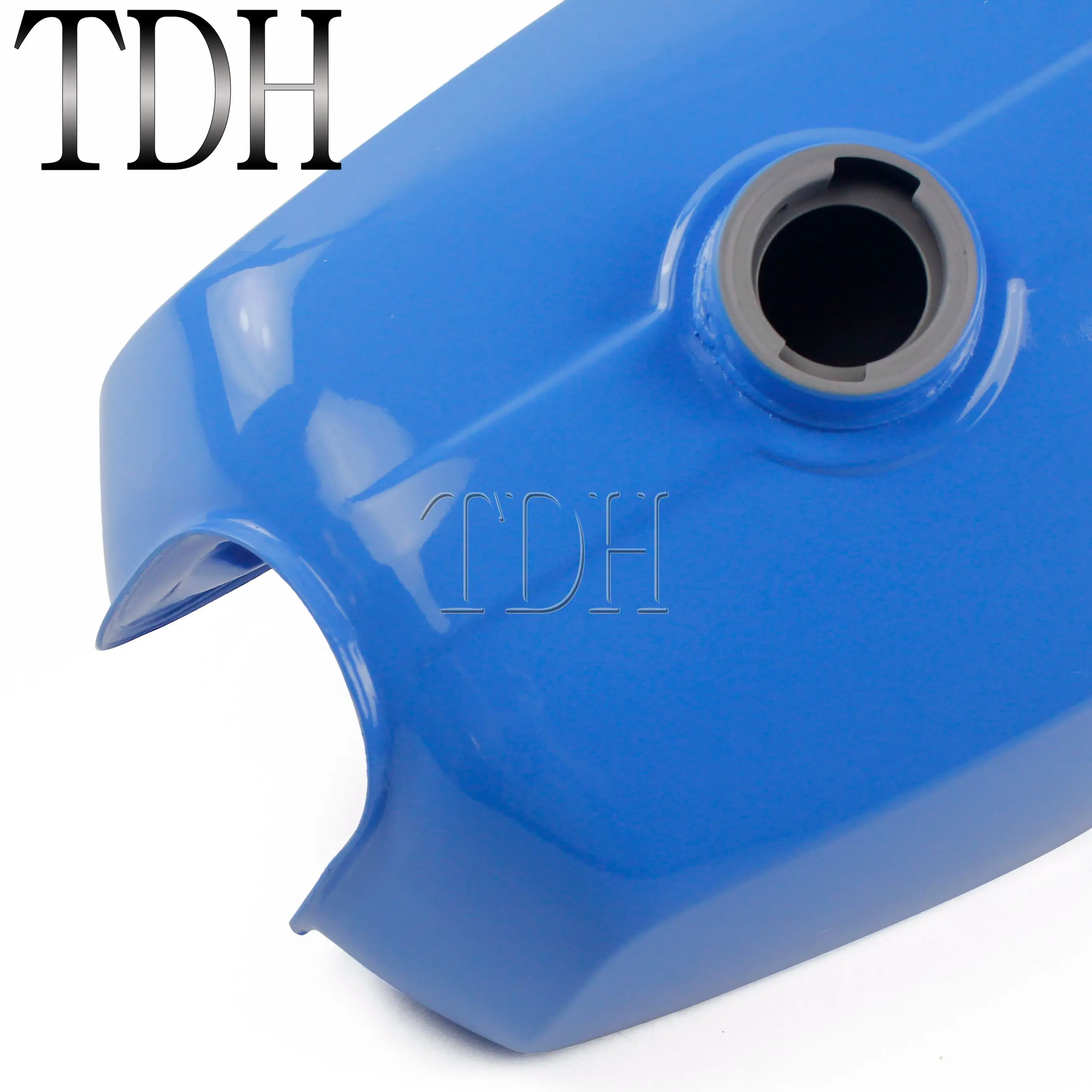 Blue Banana Shape Motorbike Steel Oil Fuel Tanks Enduro for Simson S 50 Simson S 51 Simson S 70 Gas Fuel Tank Oil Petrol Tank