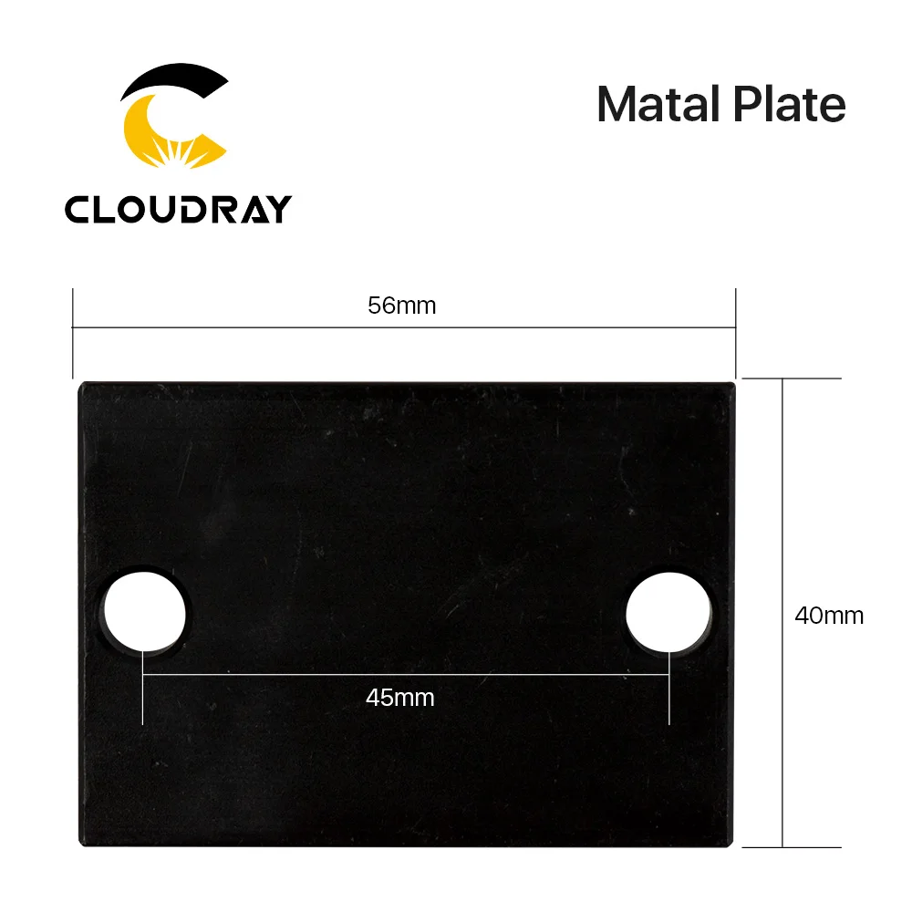 Cloudray Aluminium Alloy Metal Connecting Plate Fixed Mounting Plate Installation Board