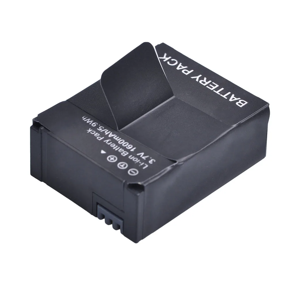 بطارية 1600mAh لكاميرا GoPro Hero 3 Hero3 + أسود أبيض فضي إصدار HD