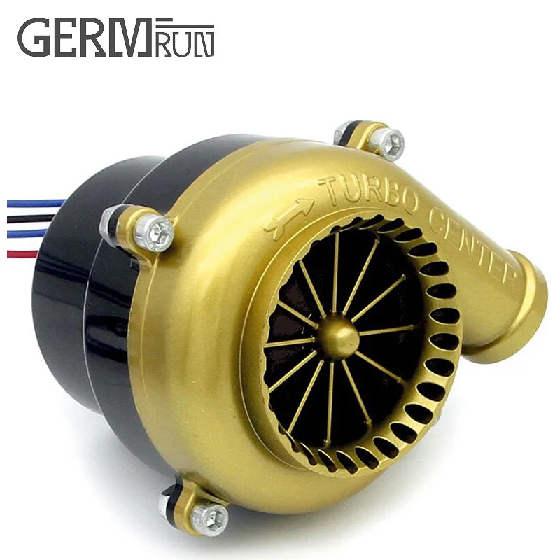 Universal Red/White/Black/Golden 12V/24V 120DB Loud Car Electrical Turbine Horn Imitating Sound For Automobiles Dropship HR-1201