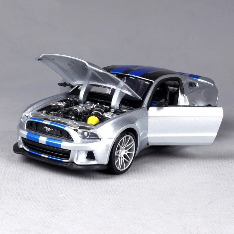 Exquisite 1:24 Mustang GT alloy model,simulation die-casting sports car model,premium collection& gif,free shipping