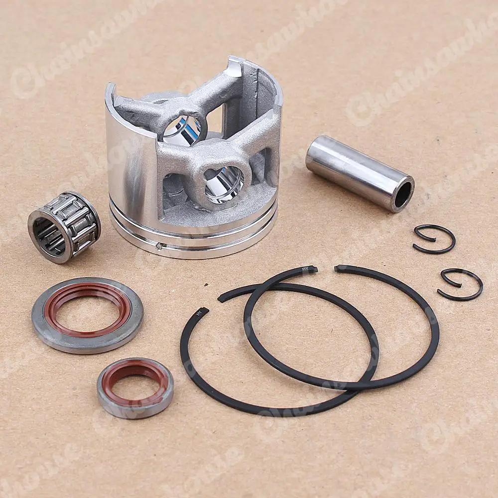 50 millimetri Olio del Pistone Seal Kit Per Stihl 044 MS440 Motosega 1128 030 2015 w 12 millimetri Polso Spille Ago anello del cuscinetto