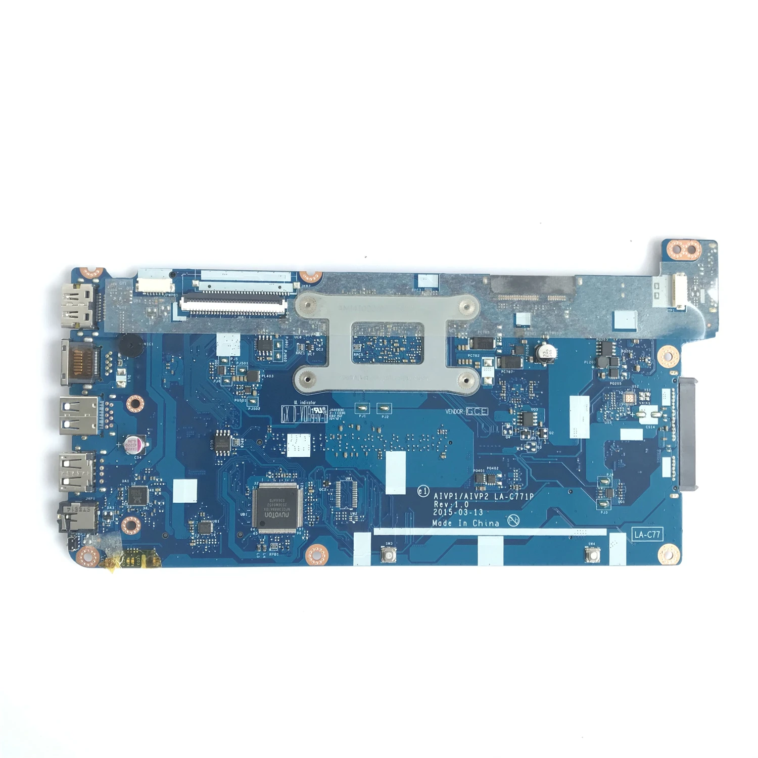 Placa base para portátil Lenovo IdeaPad 100-14IBY B40-10, AIVP1/AIVP2, LA-C771P con N2830, N2840, DDR3, 100% probado, FRU:5B20J30790