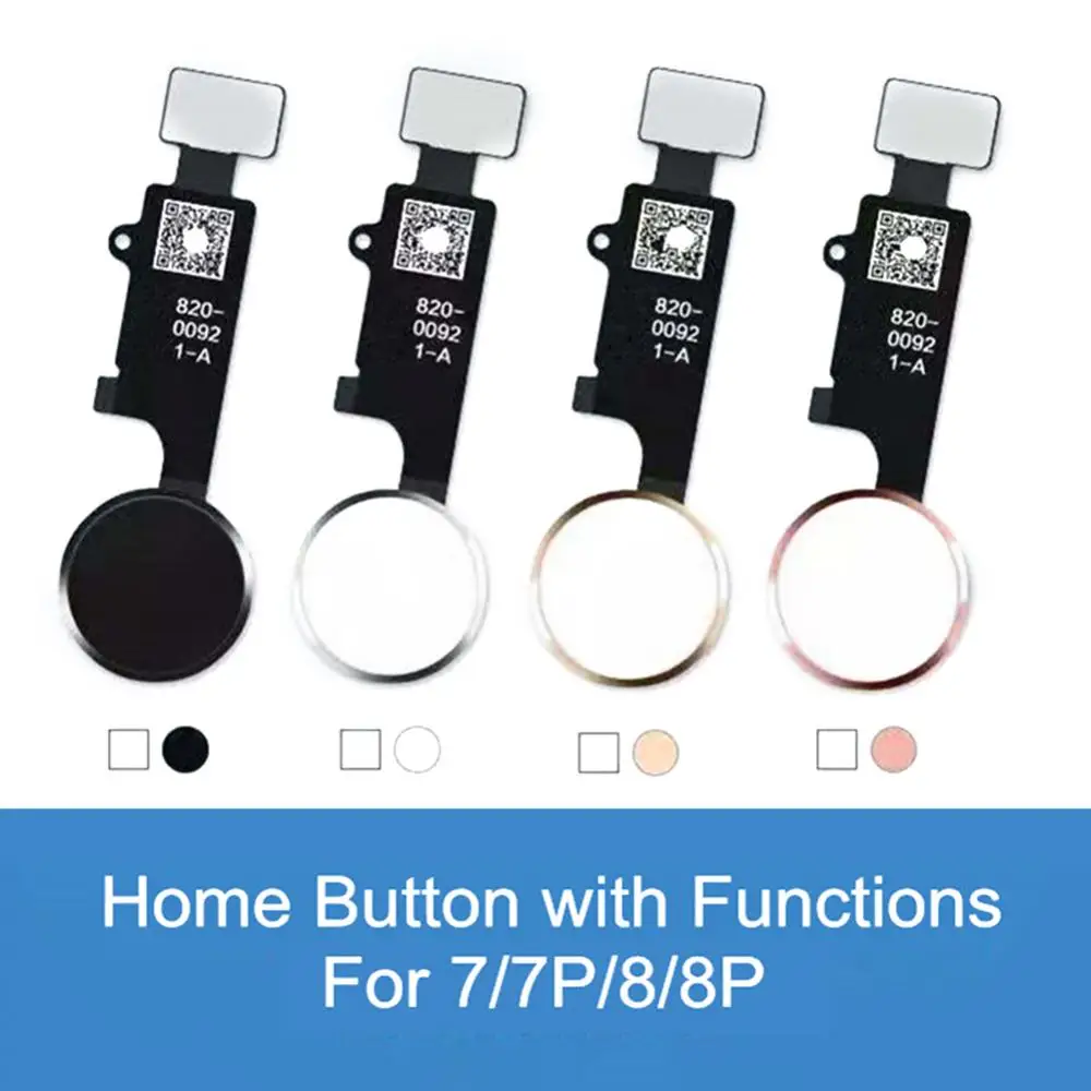 Home Button 3rd Generation Universal Home Button Flex without Touch ID for iPhone 7 8 Plus