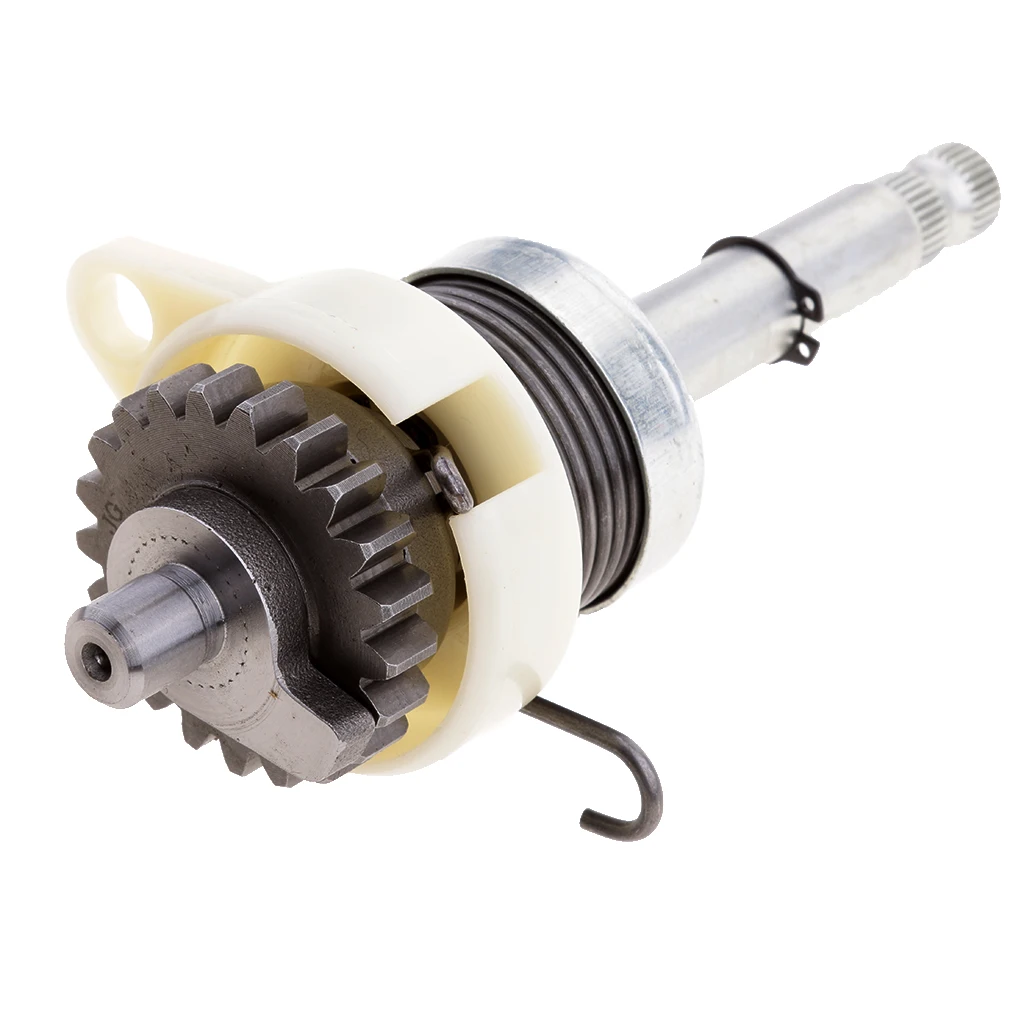 Kick Start Gear Shaft Spindle with Spring for Yamaha PW80 PW 80 Peewee