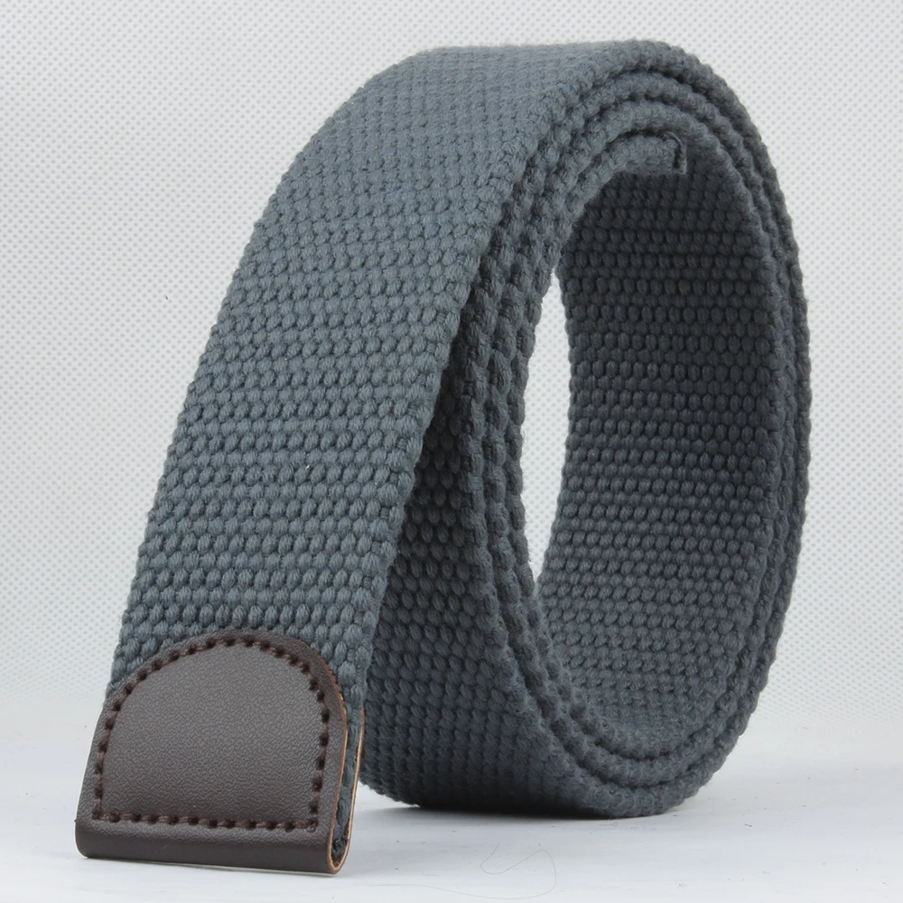 NEW Tactical Canvas Belt Accessories Separate Belt Without Buckle Width 3.8cm Thickness 4mm High Quality Men's Belt Women's Belt