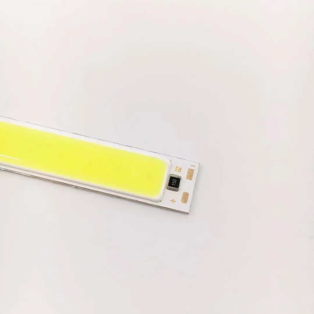 DIY DC12V cob led chips linear strip  lights source for battery directly