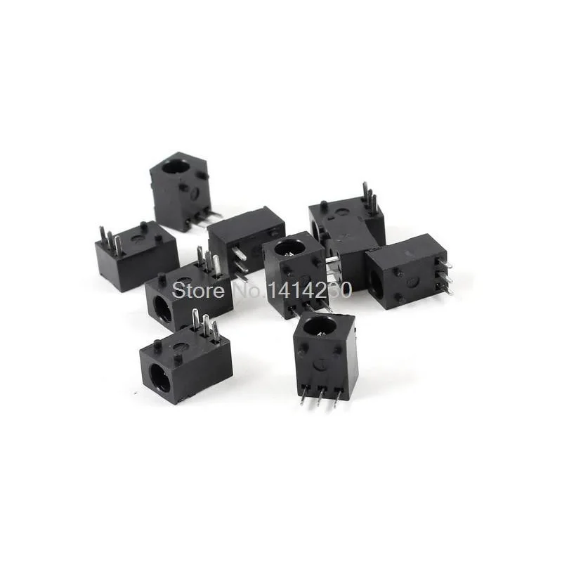 5PCS DC Power 3Pin Supply Socket Connector DC003 needle 1.3mm DC-003 3.5*1.3 mm