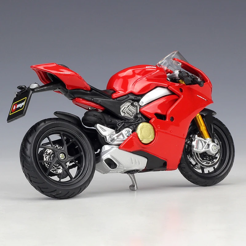 Maisto Bburago Ducat Panigale V4 Rode 1:18 Motorfiets Modelsalloy Model Motor Bike Miniatuur Ras Speelgoed Voor Gift Collection